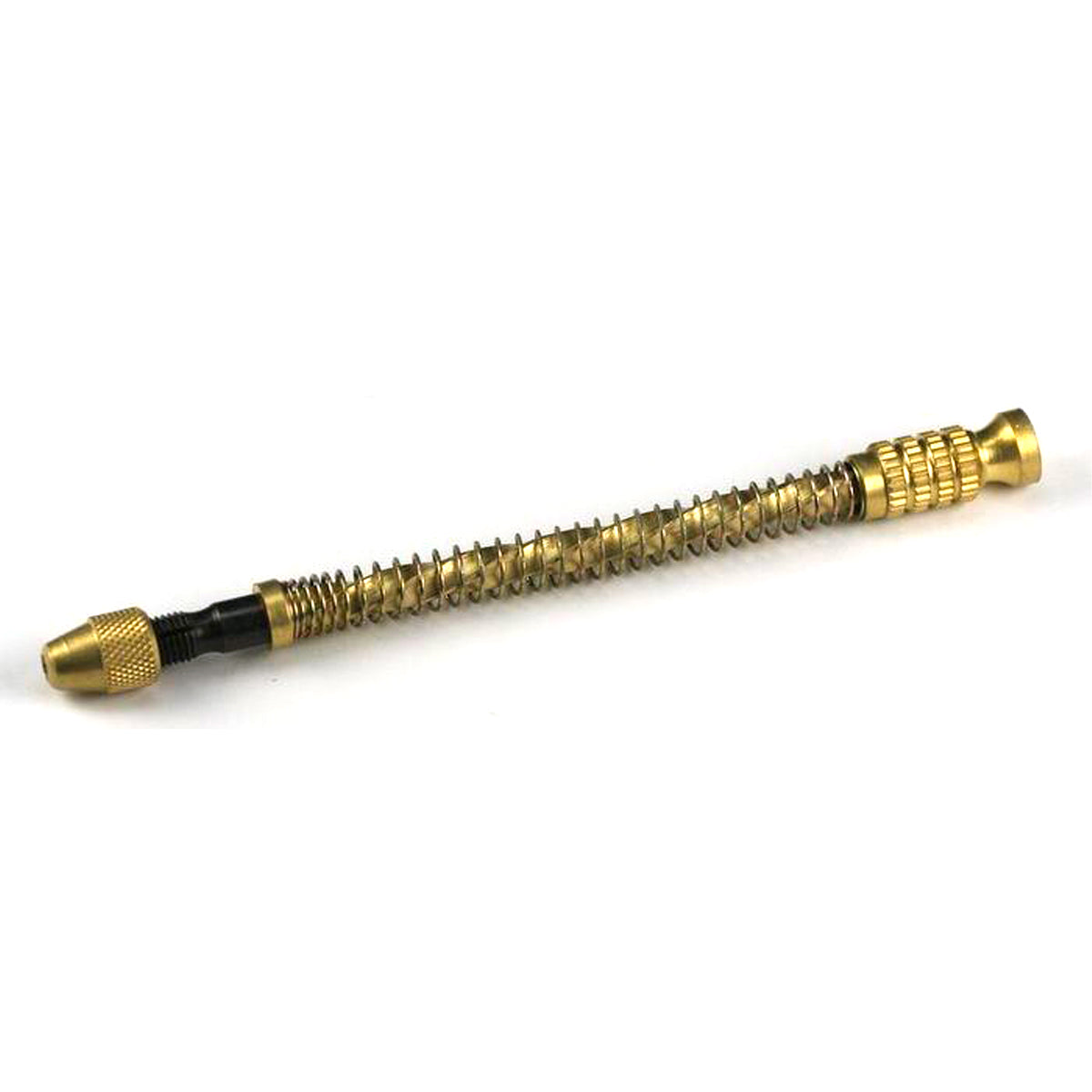 1mm Brass Archimedes Spiral Spring action pin vice drill twist mini drilling
