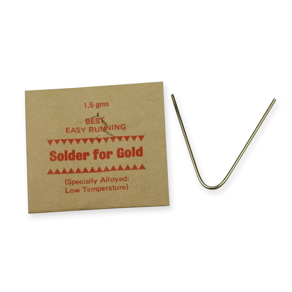 GOLD SOLDER STRIPS 1.5g repairs jewellery rings ect jewellers craft arts Tools