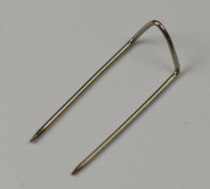 100x Silver JEWELLERY DISPLAY FIXINGS PIN U-Pin U Pins UPin jewellers stall