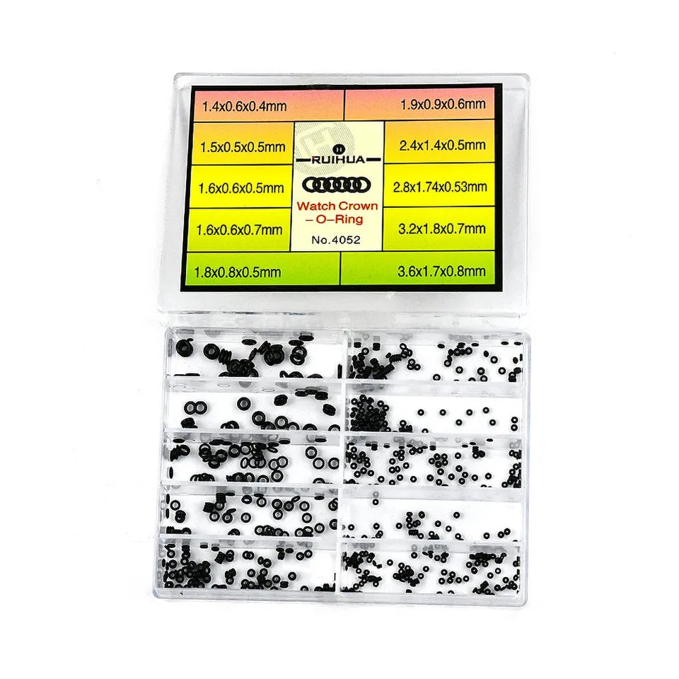 Crown Watch Gasket O Rings Gasket Rubber Seal Washer Waterproof Repair 10 Sizes