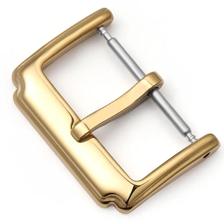 Watch Strap Buckle Stainless Steel Clasp Band Watches Replacement Gold Black New