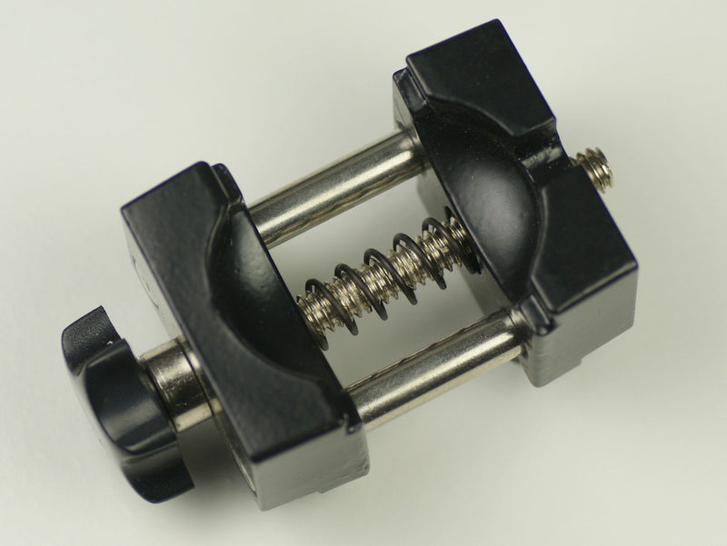 Watch movement holder BLOCK TYPE BLACK ALUMINIUM repairs vintage watches case