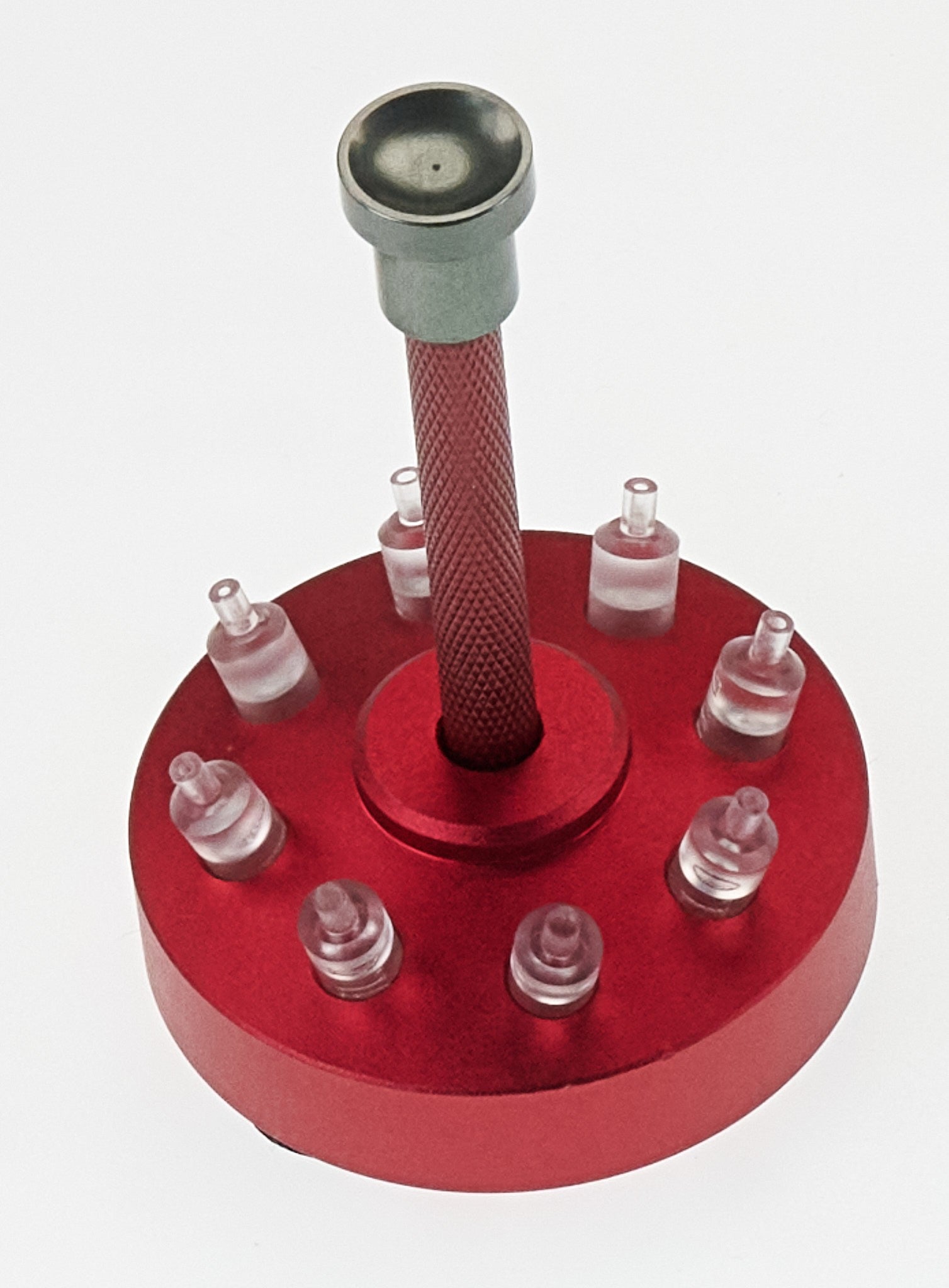 8x Watch Hand Fitting Tool Pressers & Stand Watchmakers Setting Press Pressing