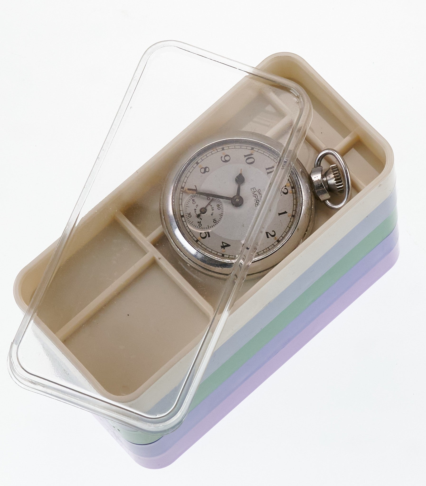 Stackable Parts Containers Watchmakers Movement Dust Cover Watch Repairs Storage