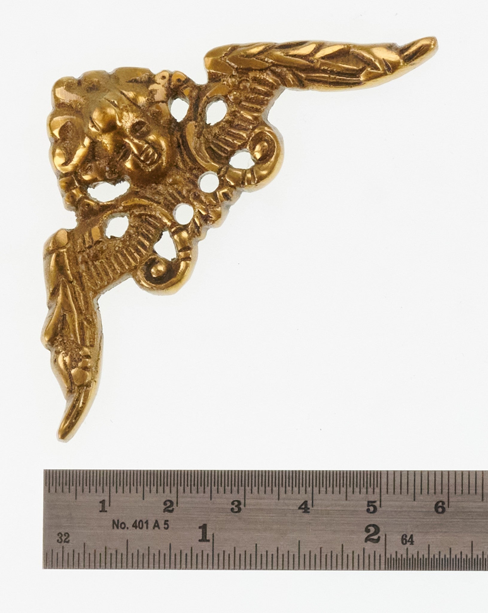 Clock Case Corner Decoration Spandrels Ornamental Brass Long Grandfather Cabinet