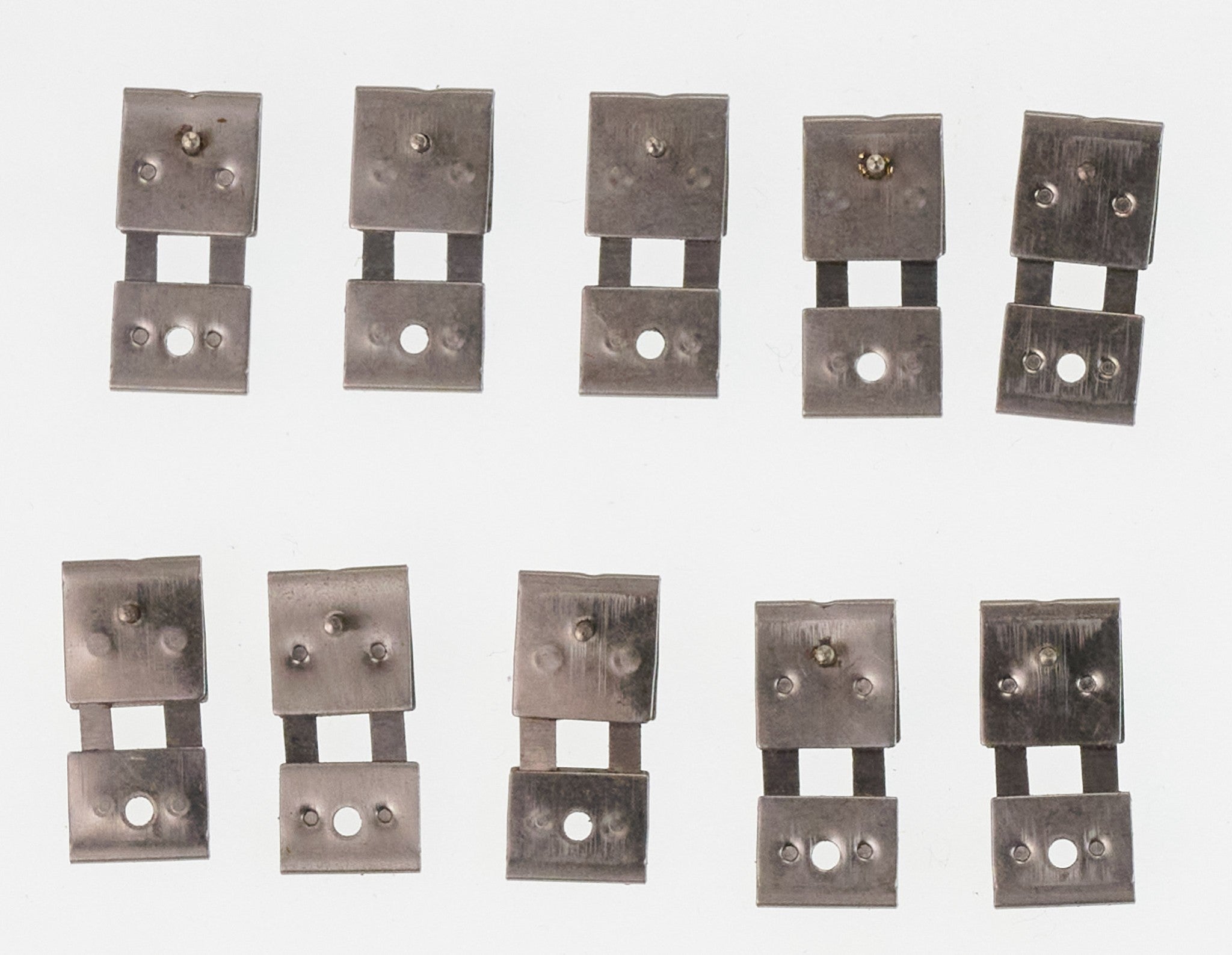 10x Steel English German French Suspension Wall Mantle Clock Springs Pendulum