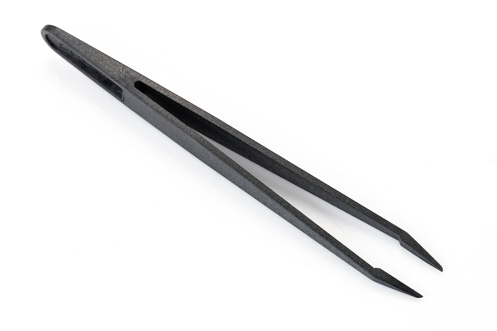 Black Plastic Lightweight Tweezers Jewellers & Watch Non-Magnetic Repairs Tool