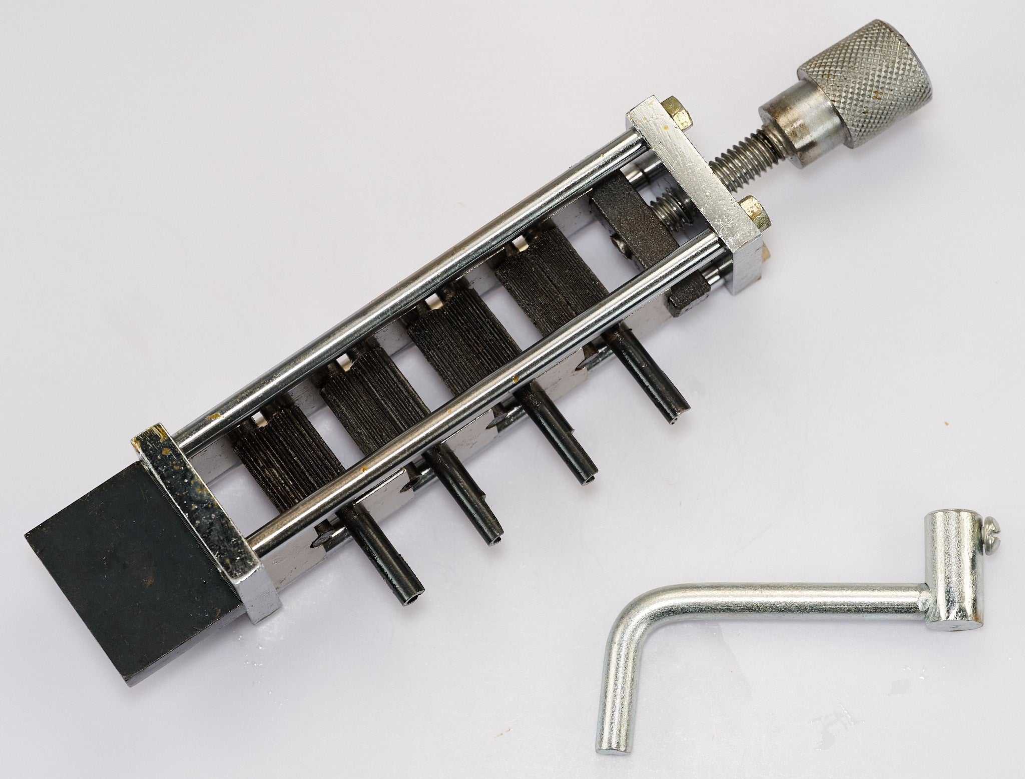 Corrugated VICE MOUNTED Rolling Mill Machine Metal Craft Forming Jewellery Tool