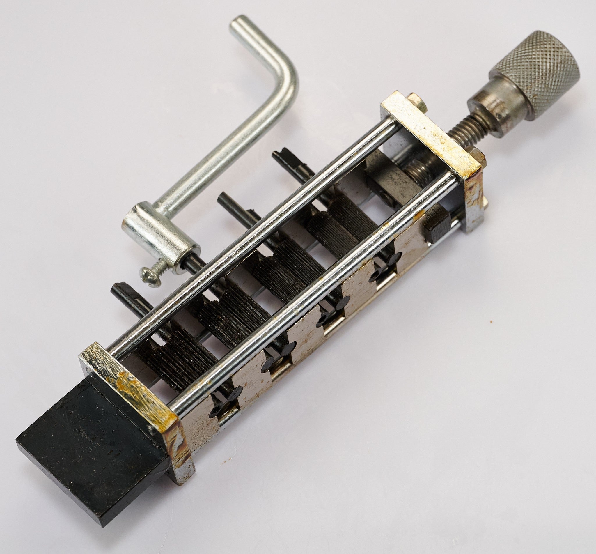 Corrugated VICE MOUNTED Rolling Mill Machine Metal Craft Forming Jewellery Tool