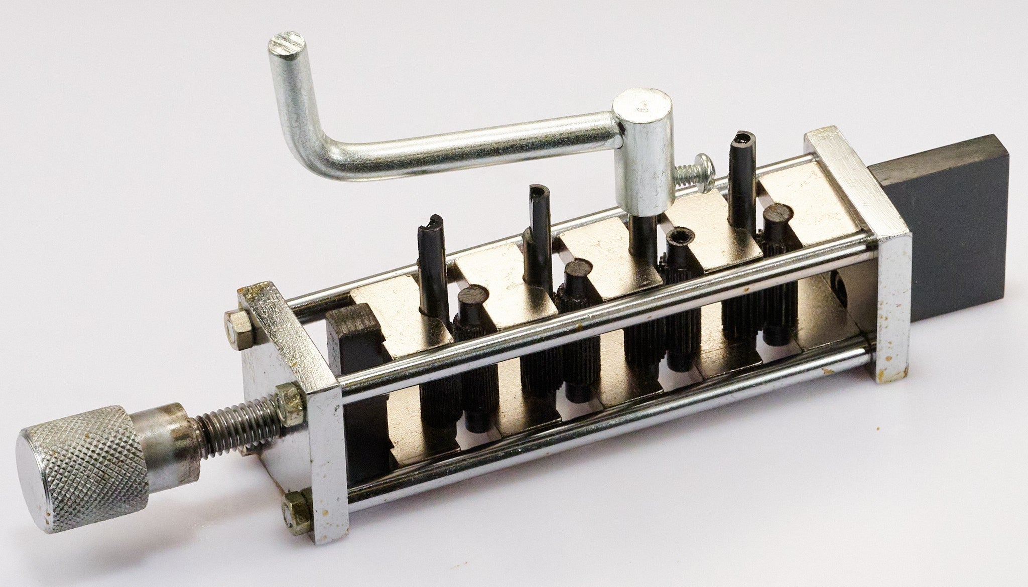 Corrugated VICE MOUNTED Rolling Mill Machine Metal Craft Forming Jewellery Tool