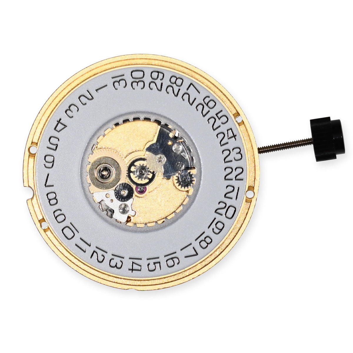 ETA 955.112 Watch Movement Quartz Swiss Replacement Repairs Battery New Gold