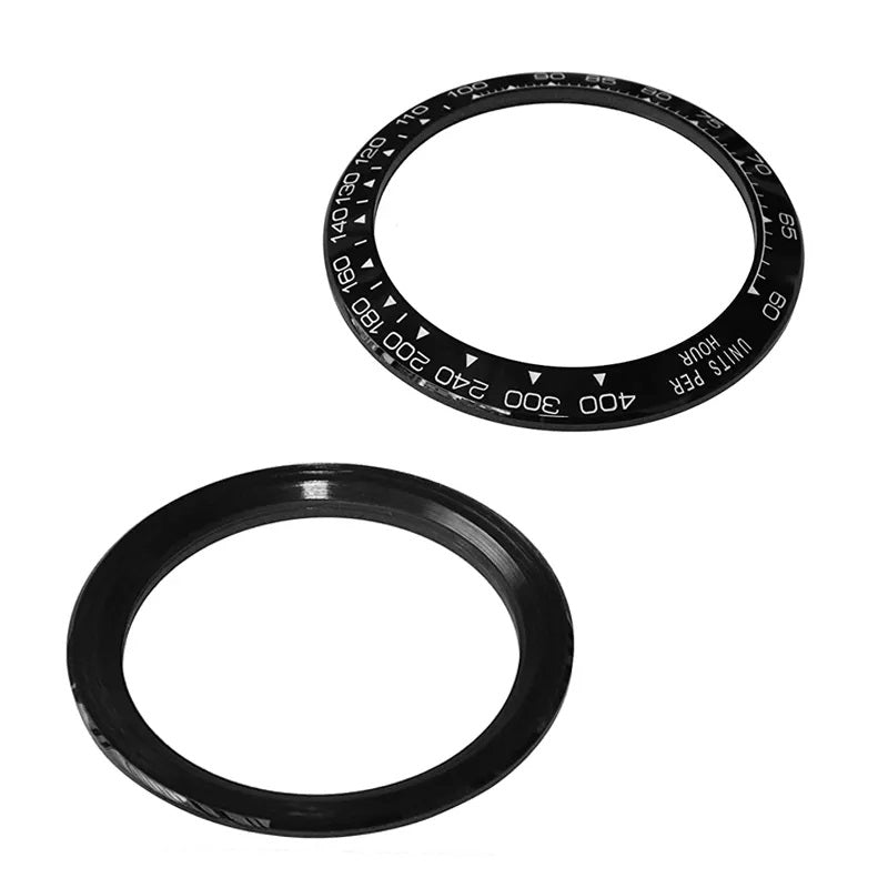Watch Bezel Insert For Rolex Daytona Ceramic Ring Adhesive Fitting 38mm 116500