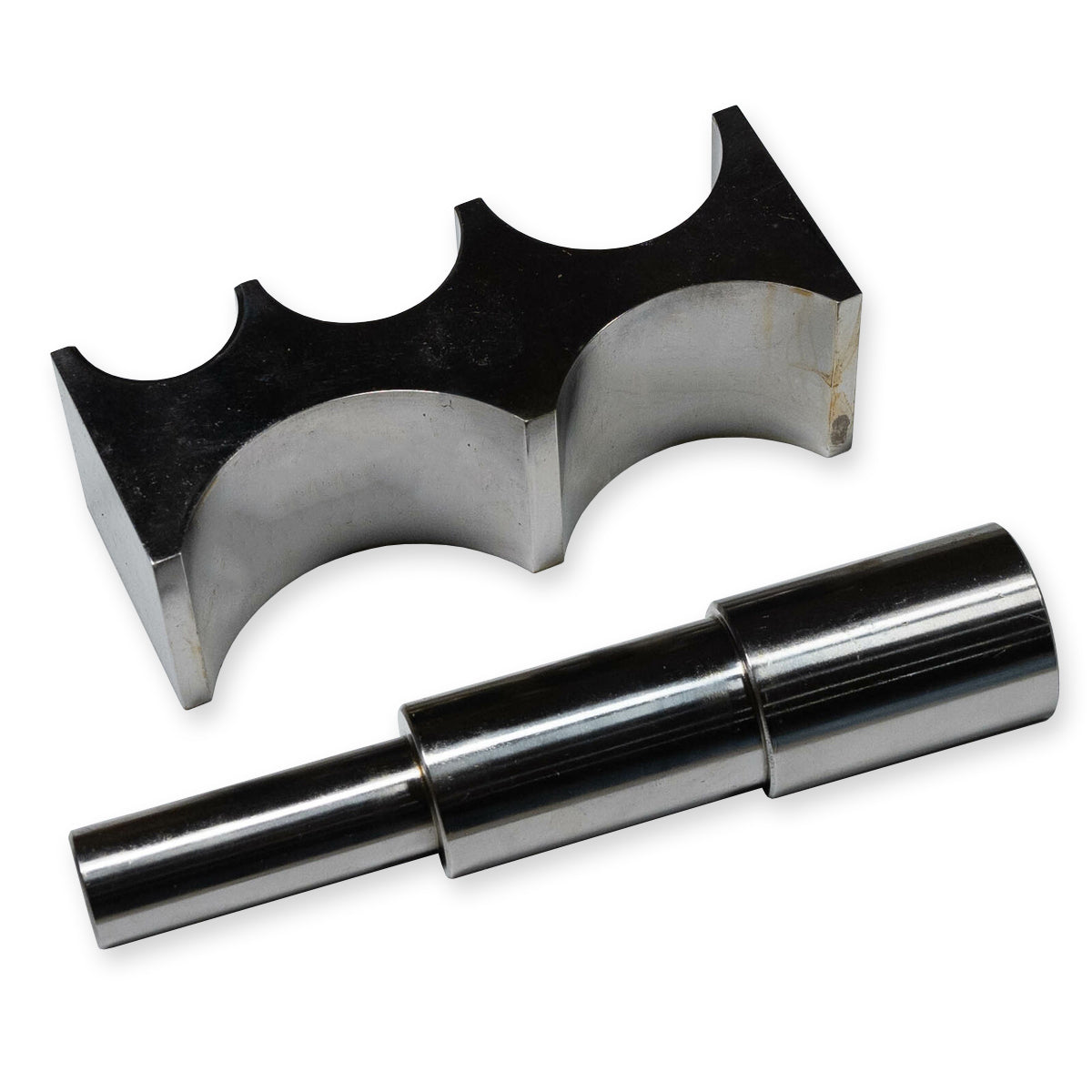 Forming Bending Block & Mandrel Half Round Dapping Doming Shaping Set Jewellery