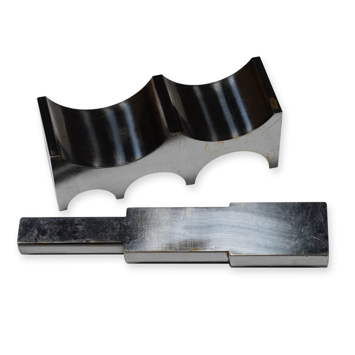 Forming Bending Block & Mandrel Half Round Dapping Doming Shaping Set Jewellery