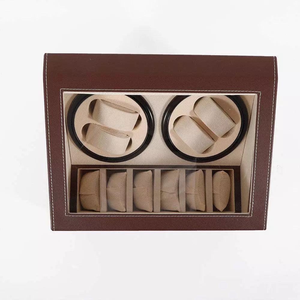 Watch Winding Cabinet Automatic Auto Wind Mechanical Watches Display Case Store