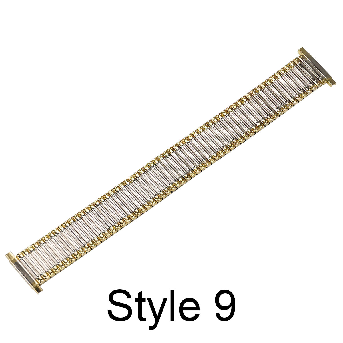 Steel Bracelets Stretchy Expandable Watch Strap 16mm - 22mm Expander Silver Gold