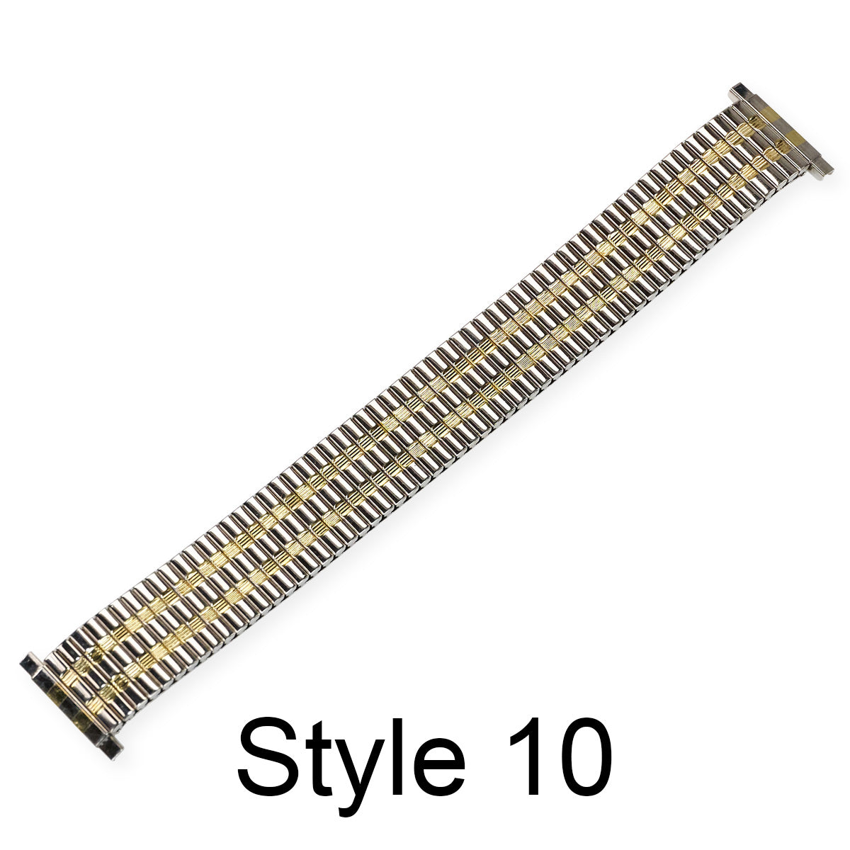 Steel Bracelets Stretchy Expandable Watch Strap 16mm - 22mm Expander Silver Gold