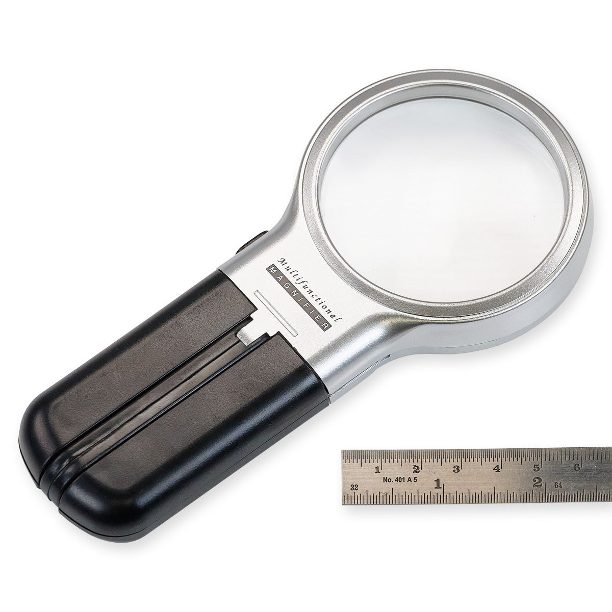 3x Hand Held LED Loupe Magnifier Magnifying Glass Parts Jewelers Light Eye Lens