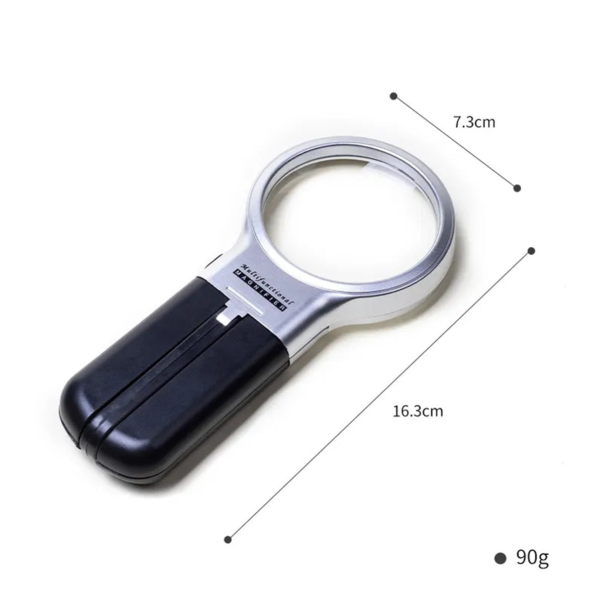 3x Hand Held LED Loupe Magnifier Magnifying Glass Parts Jewelers Light Eye Lens