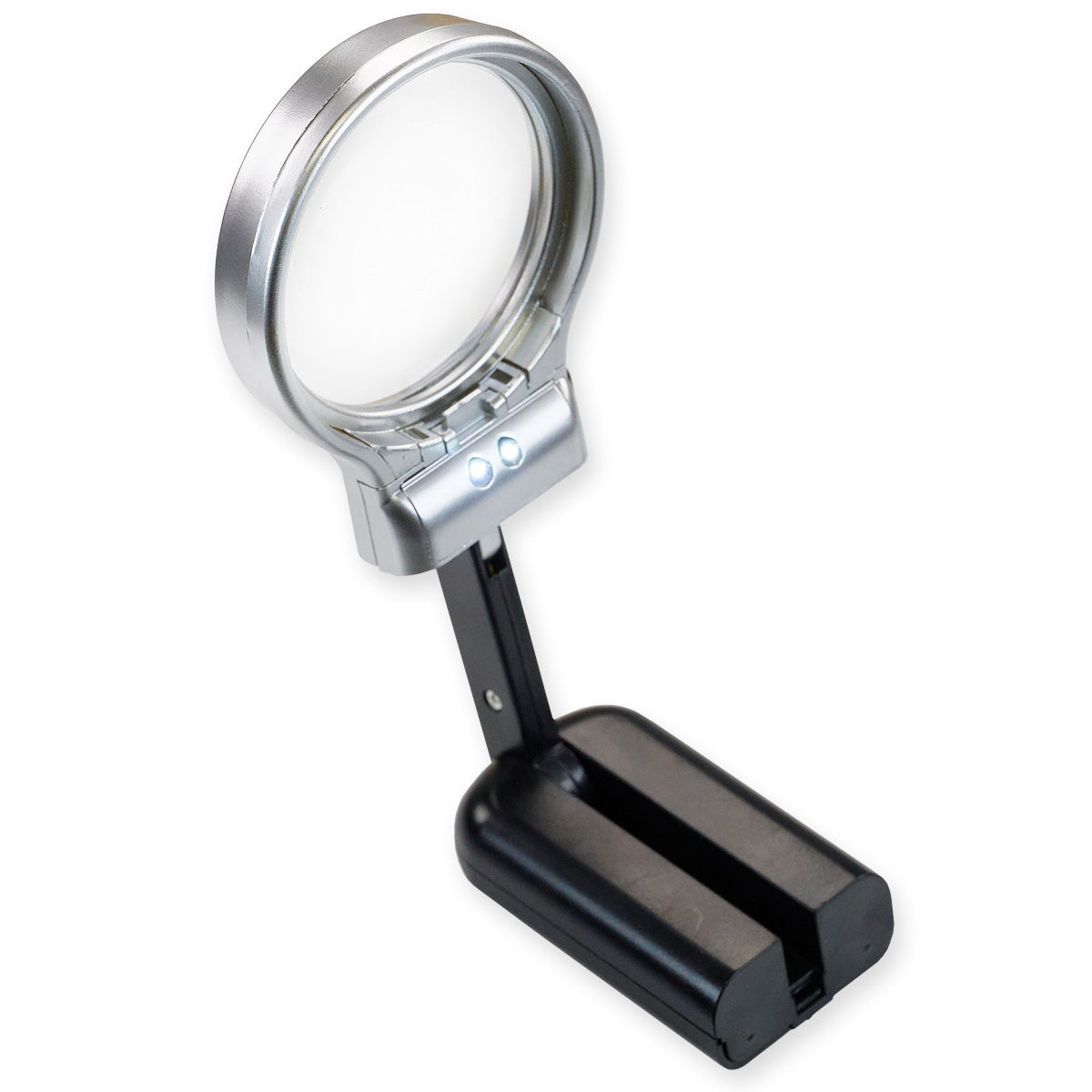 3x Hand Held LED Loupe Magnifier Magnifying Glass Parts Jewelers Light Eye Lens