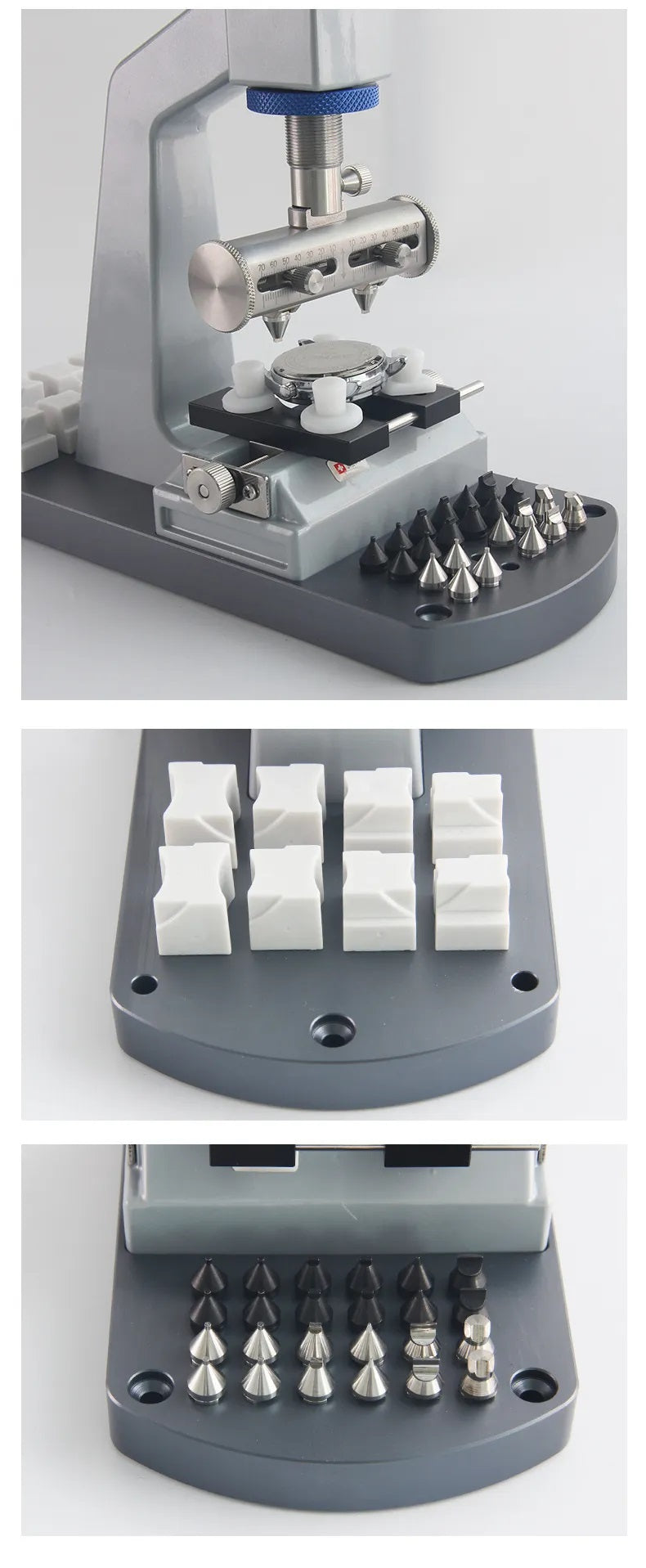 PRO Screw Press Oyster Bench 5700 Watch Case Back & Crystal Opener & Closer New