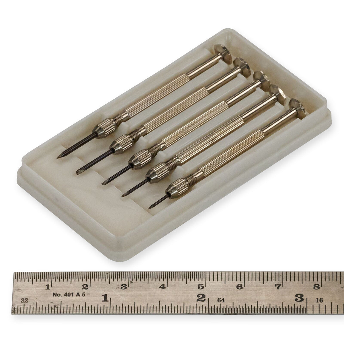 BUDGET Watchmakers Watch Screwdrivers Set 5 Repair Watches Tools Small Value New