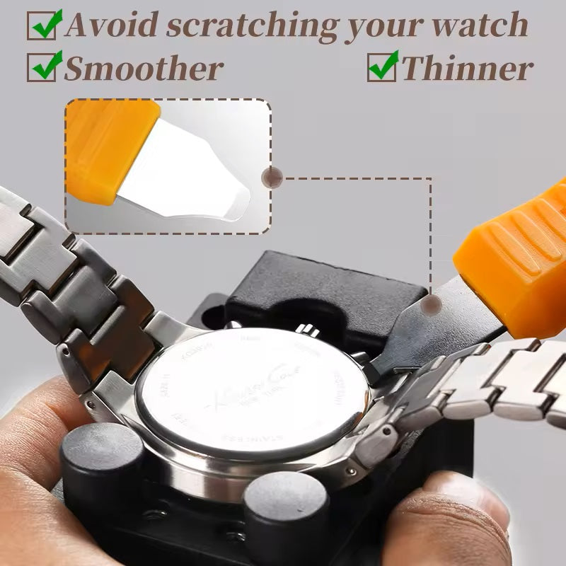 Watch Repair Tool Kit Watchmakers Battery & Strap Case Opener Links