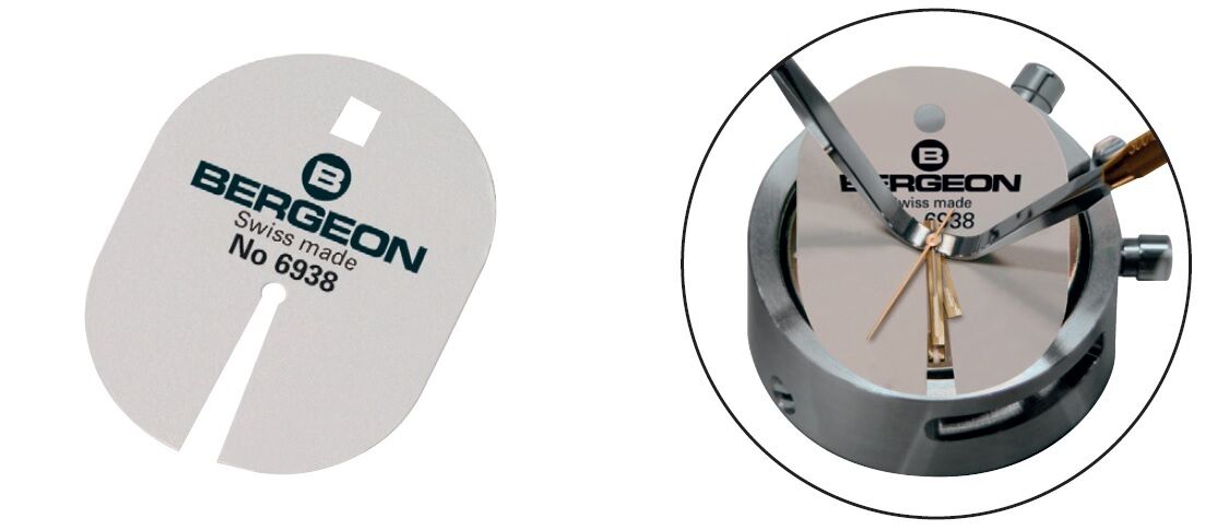 BERGEON 6938 Watch Dial Protection Protector SWISS MADE Pad Remove Hand Removal